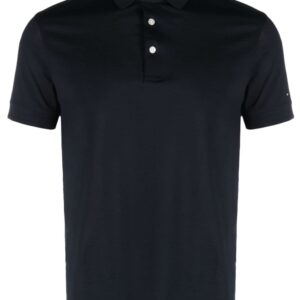 Tommy Hilfiger logo-embroidered cotton polo shirt