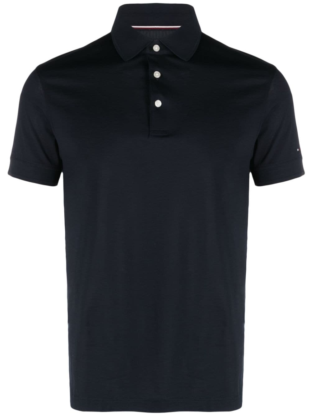 Tommy Hilfiger logo-embroidered cotton polo shirt