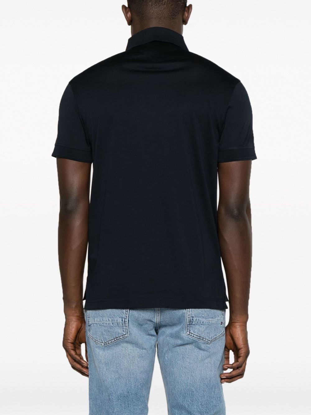 Tommy Hilfiger logo-embroidered cotton polo shirt - Image 4