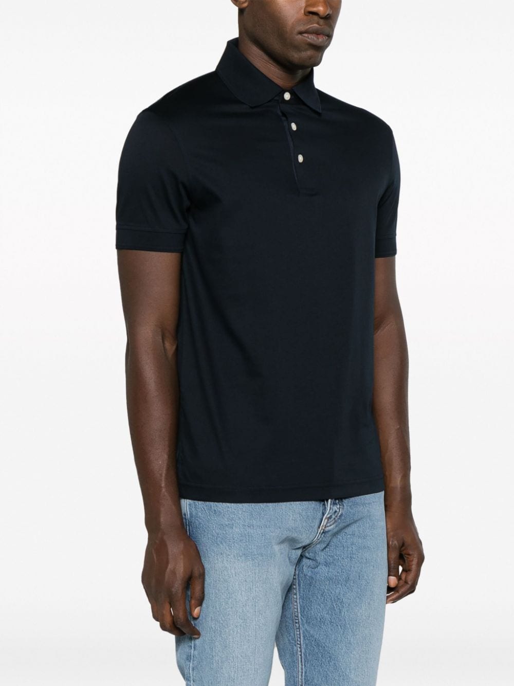 Tommy Hilfiger logo-embroidered cotton polo shirt - Image 3