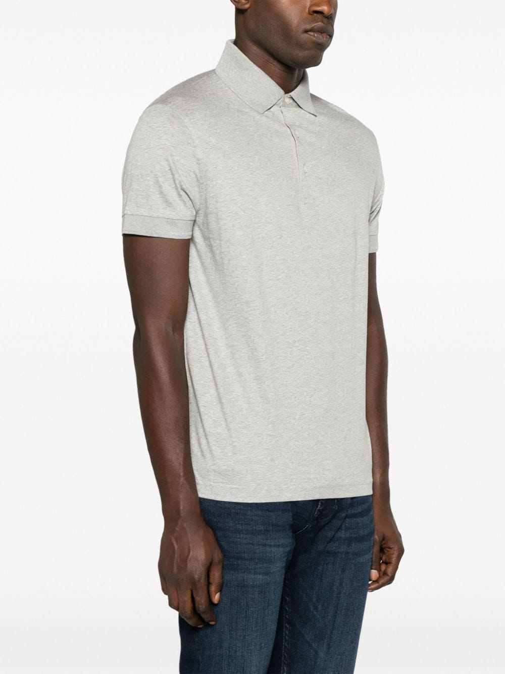 Tommy Hilfiger logo-embroidered cotton polo shirt - Image 3