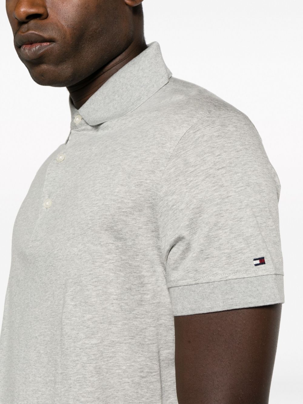 Tommy Hilfiger logo-embroidered cotton polo shirt - Image 5