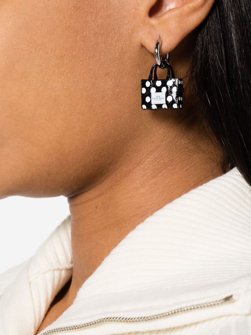 Marc Jacobs Polka Dot Tote earrings - Image 2
