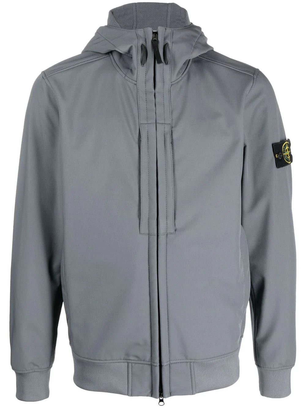 Stone Island Compass-motif hooded jacket