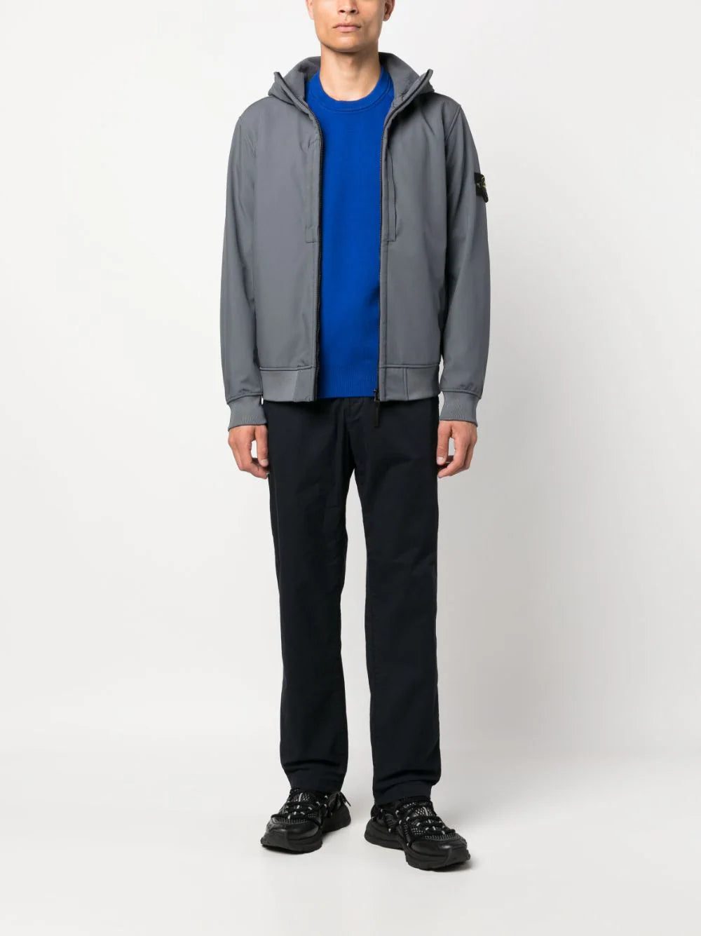 Stone Island Compass-motif hooded jacket - Image 2
