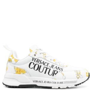 Versace Jeans Couture baroque-pattern low-top sneakers