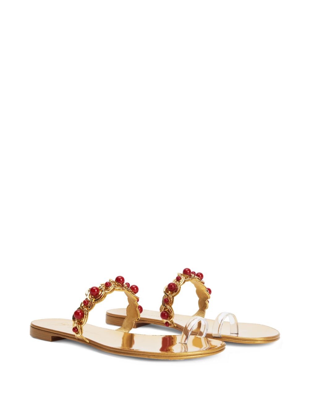 Giuseppe Zanotti Marguerithe bead-embellished sandals - Image 2