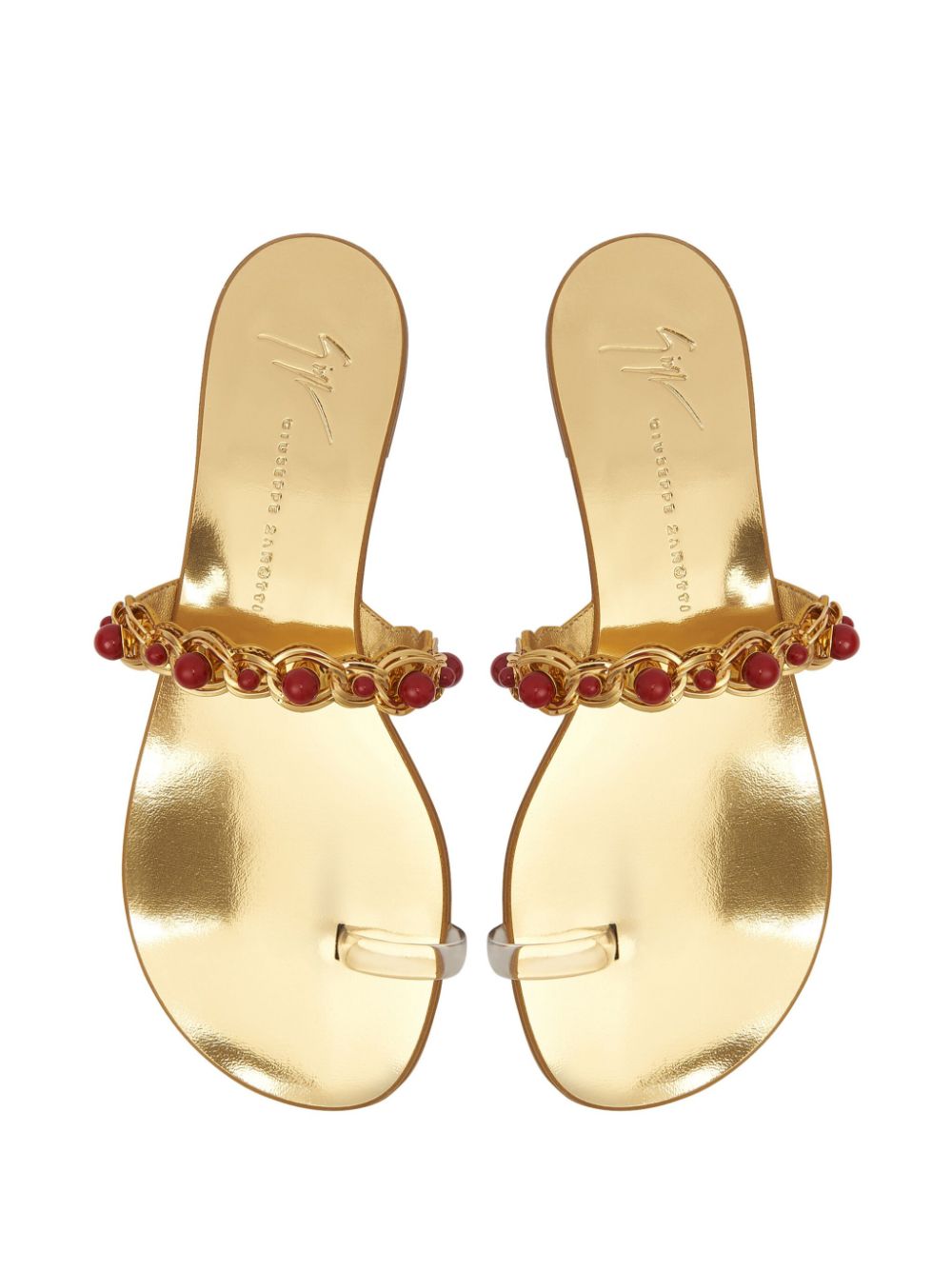 Giuseppe Zanotti Marguerithe bead-embellished sandals - Image 4