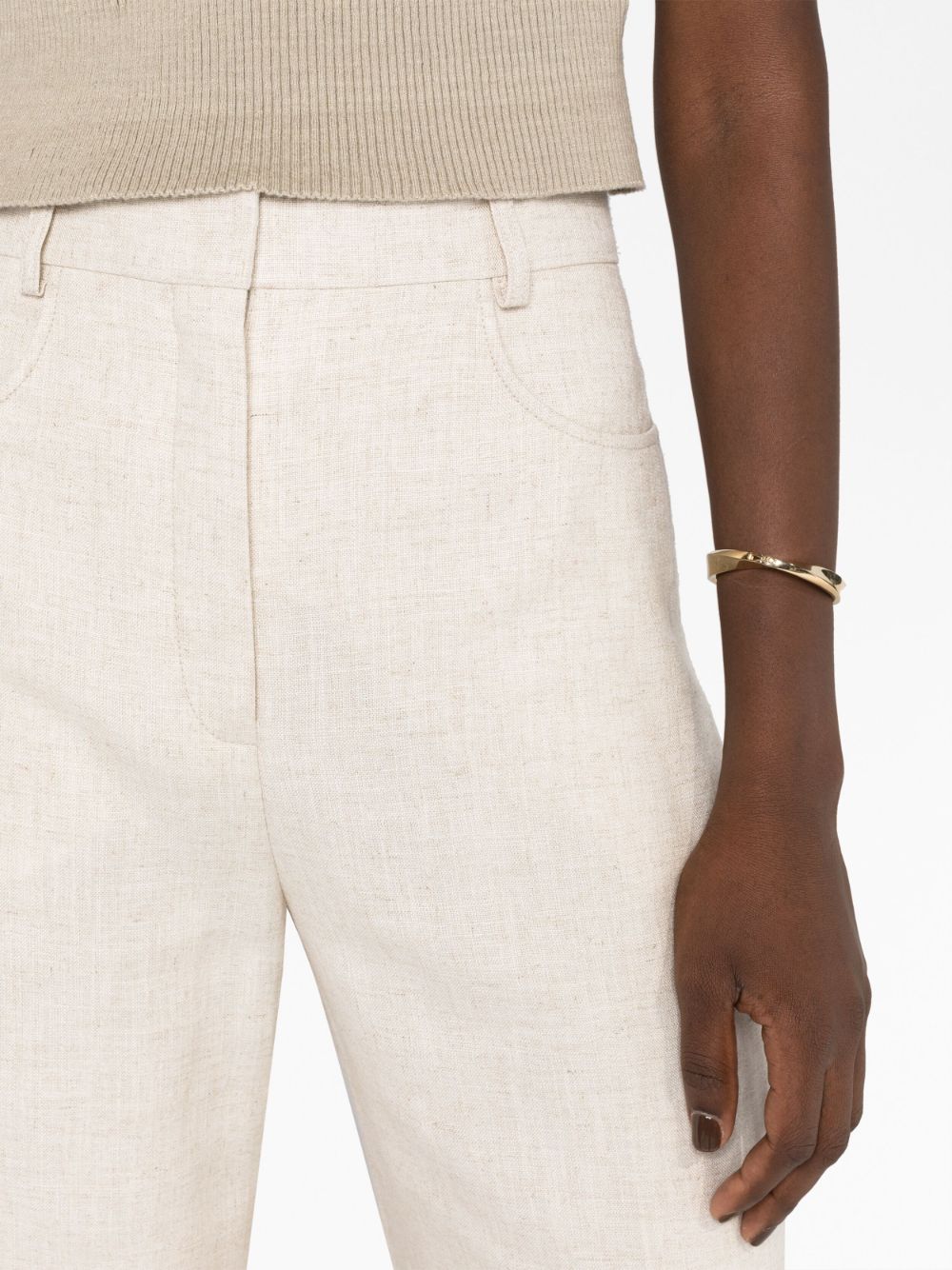 Jacquemus Le Pantalon Sauge flared trousers - Image 3