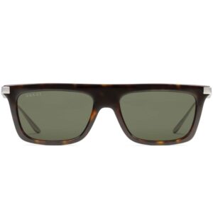 Gucci Eyewear tortoiseshell-effect rectangle-frame sunglasses