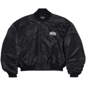 Balenciaga  Paris oversized bomber jacket