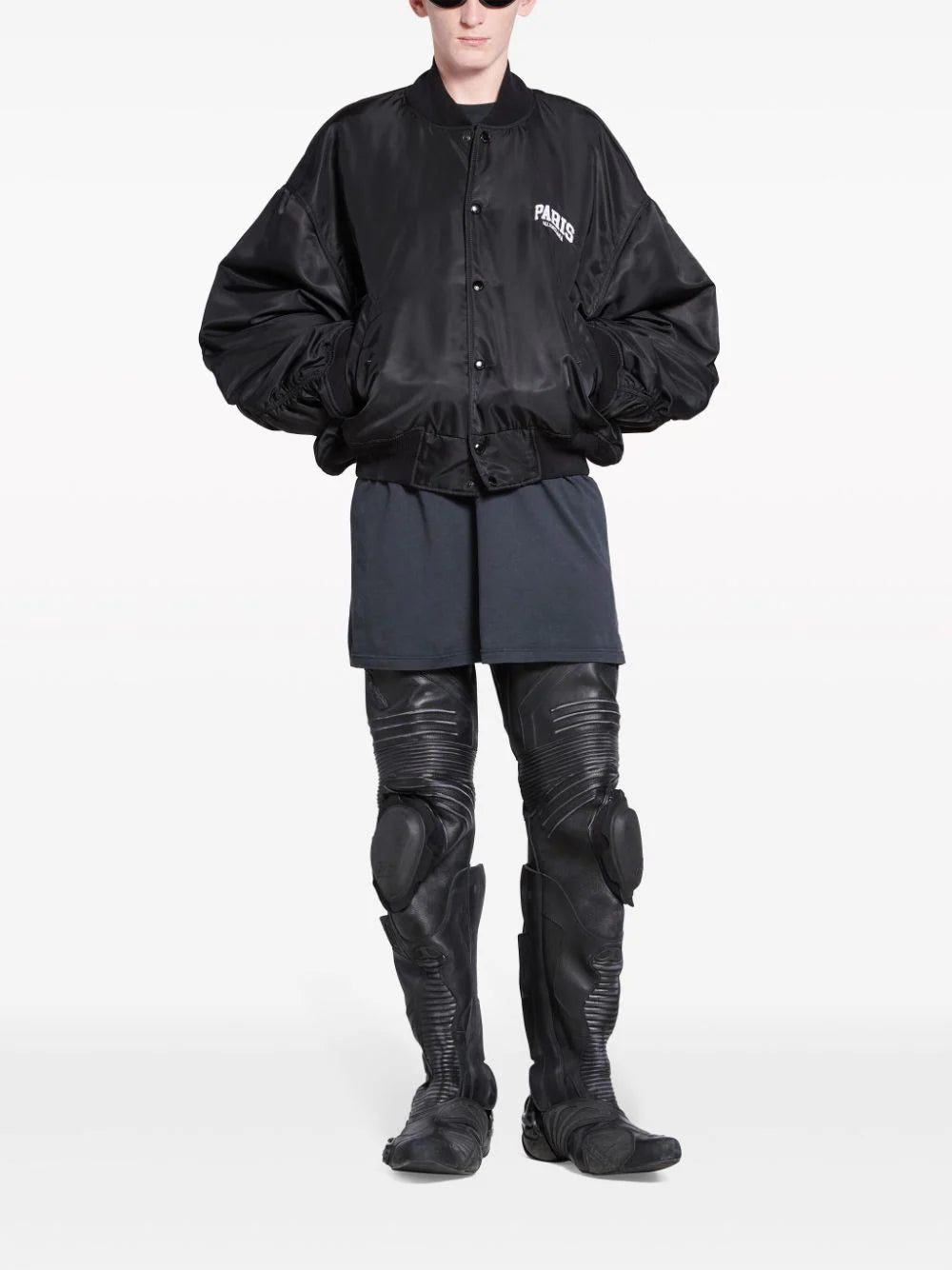 Balenciaga Paris oversized bomber jacket - Image 3