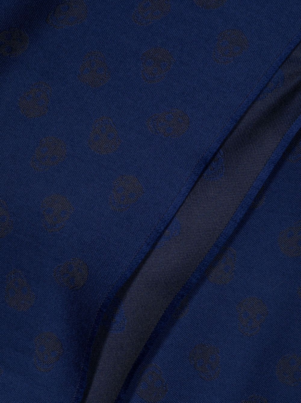 Alexander McQueen skull wool-silk scarf - Image 2