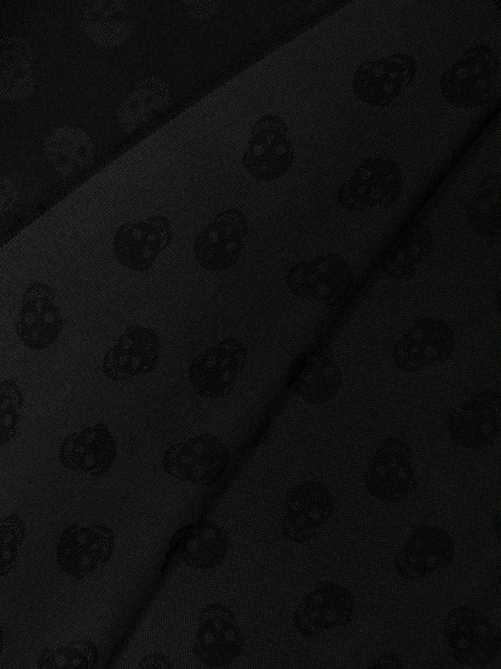 Alexander McQueen skull wool-silk scarf - Image 2