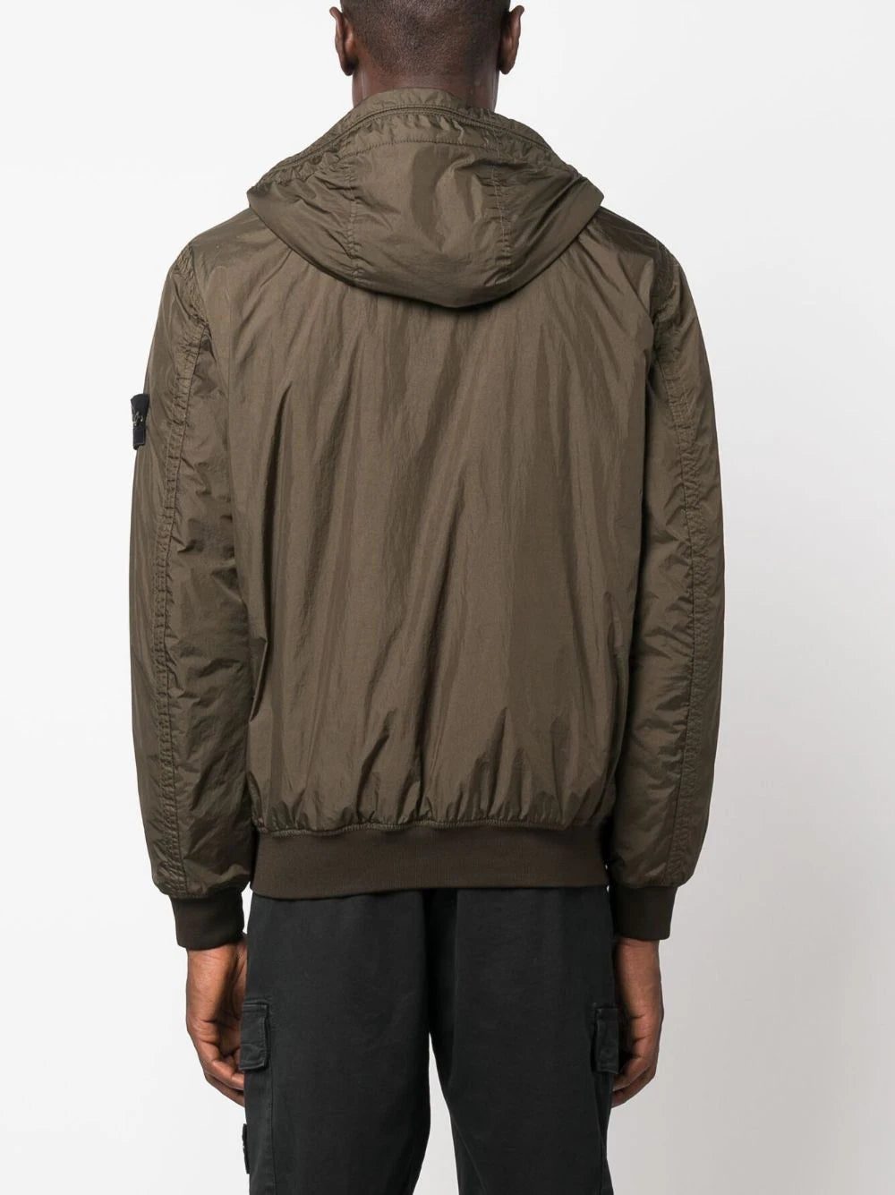 Stone Island Compass-patch zip-up jacket - Image 4