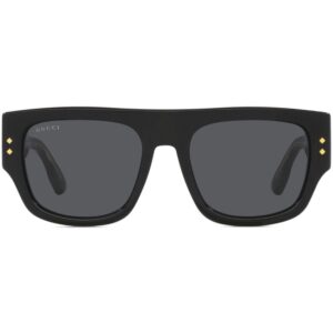 Gucci Eyewear logo-engraved rectangle-frame sunglasses