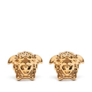 Versace Medusa-head stud earrings