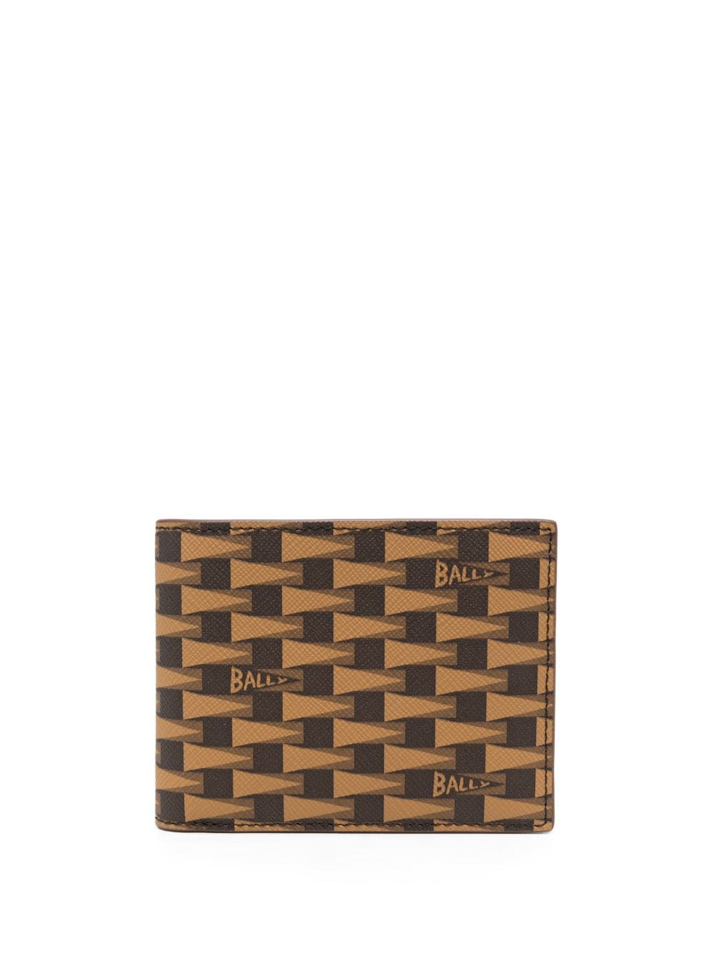 Bally Pennant leather bi-fold wallet