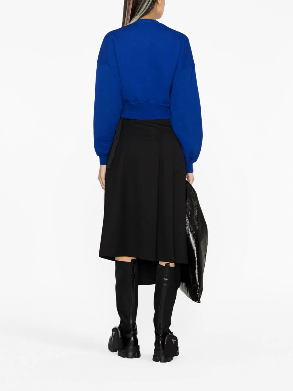 Off-White Arrows cropped cotton sweatshirt - Image 3