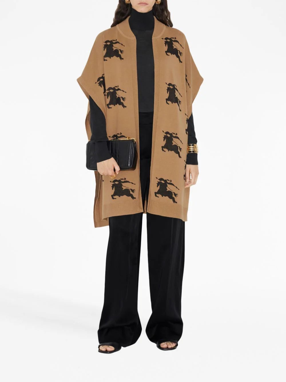 Burberry EKD jacquard cape - Image 2