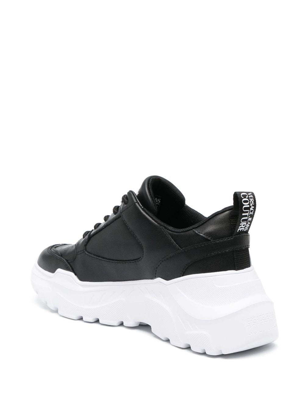 Versace Jeans Couture logo-patch low-top sneakers - Image 3