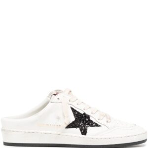 Golden Goose star-patch lace-up sneakers