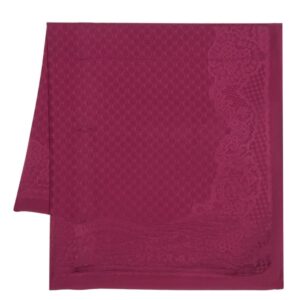 Moschino  monogram-jacquard silk scarf