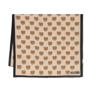Moschino  Teddy Bear fine-knit scarf