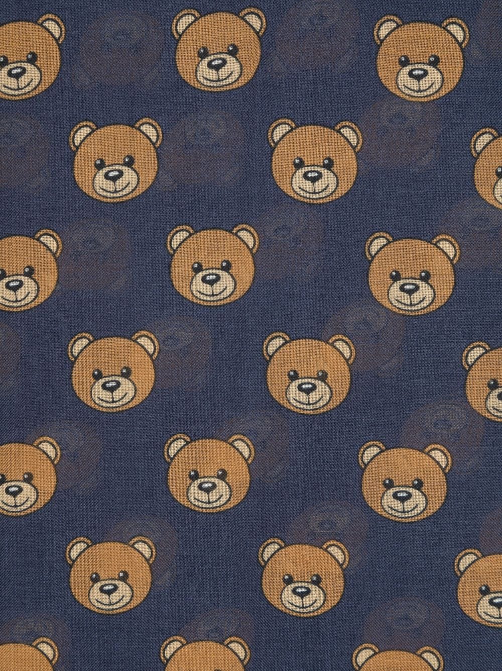 Moschino Teddy Bear fine-knit scarf - Image 2