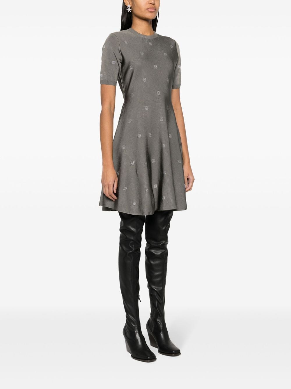 Givenchy 4G-motif flared minidress - Image 3