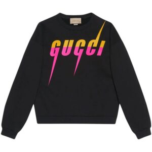 Gucci Blade logo-print cotton sweatshirt