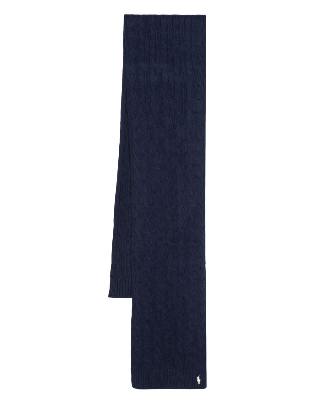 Polo Ralph Lauren Polo Pony knitted cotton scarf