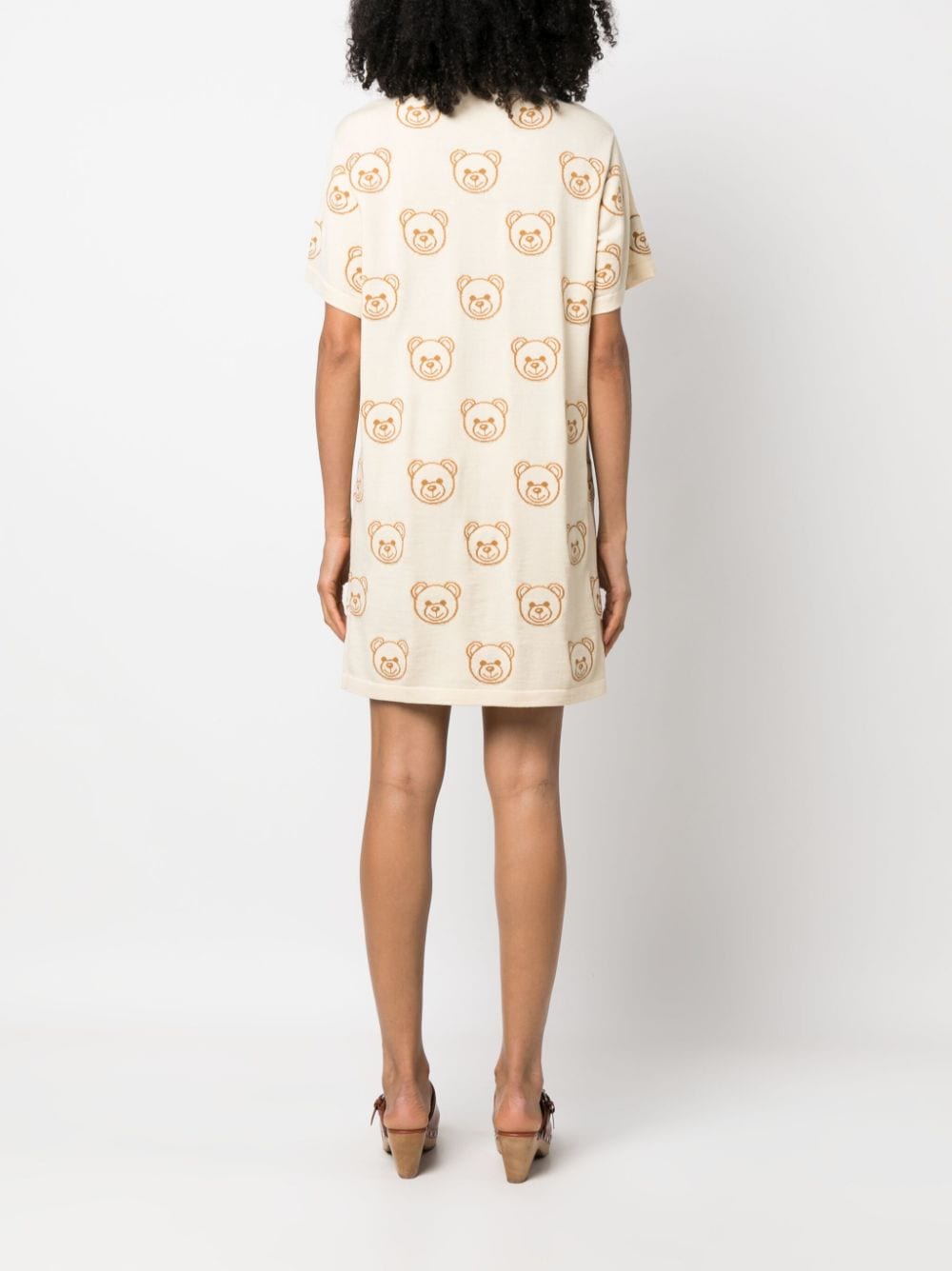 Moschino Toy-bear motif T-shirt dress - Image 4