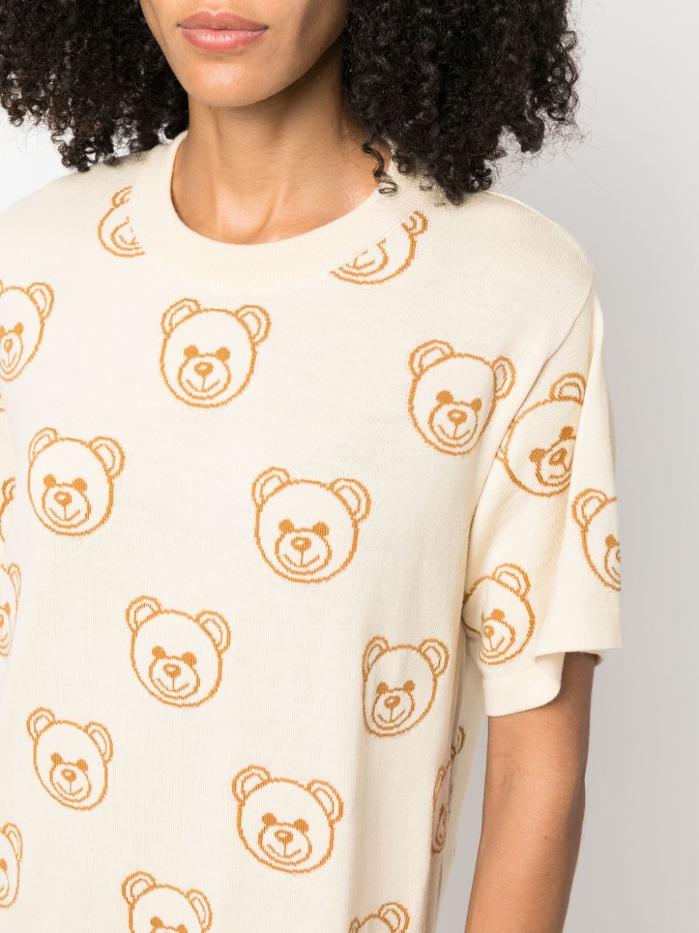 Moschino Toy-bear motif T-shirt dress - Image 5