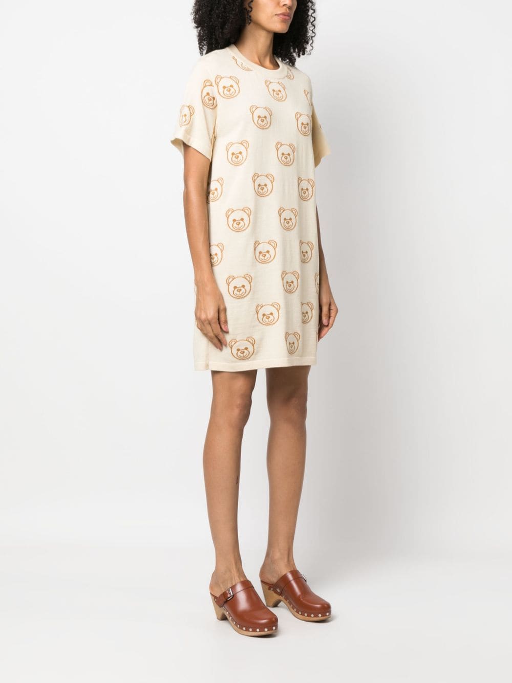 Moschino Toy-bear motif T-shirt dress - Image 3