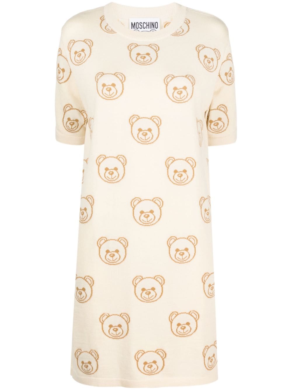 Moschino Toy-bear motif T-shirt dress