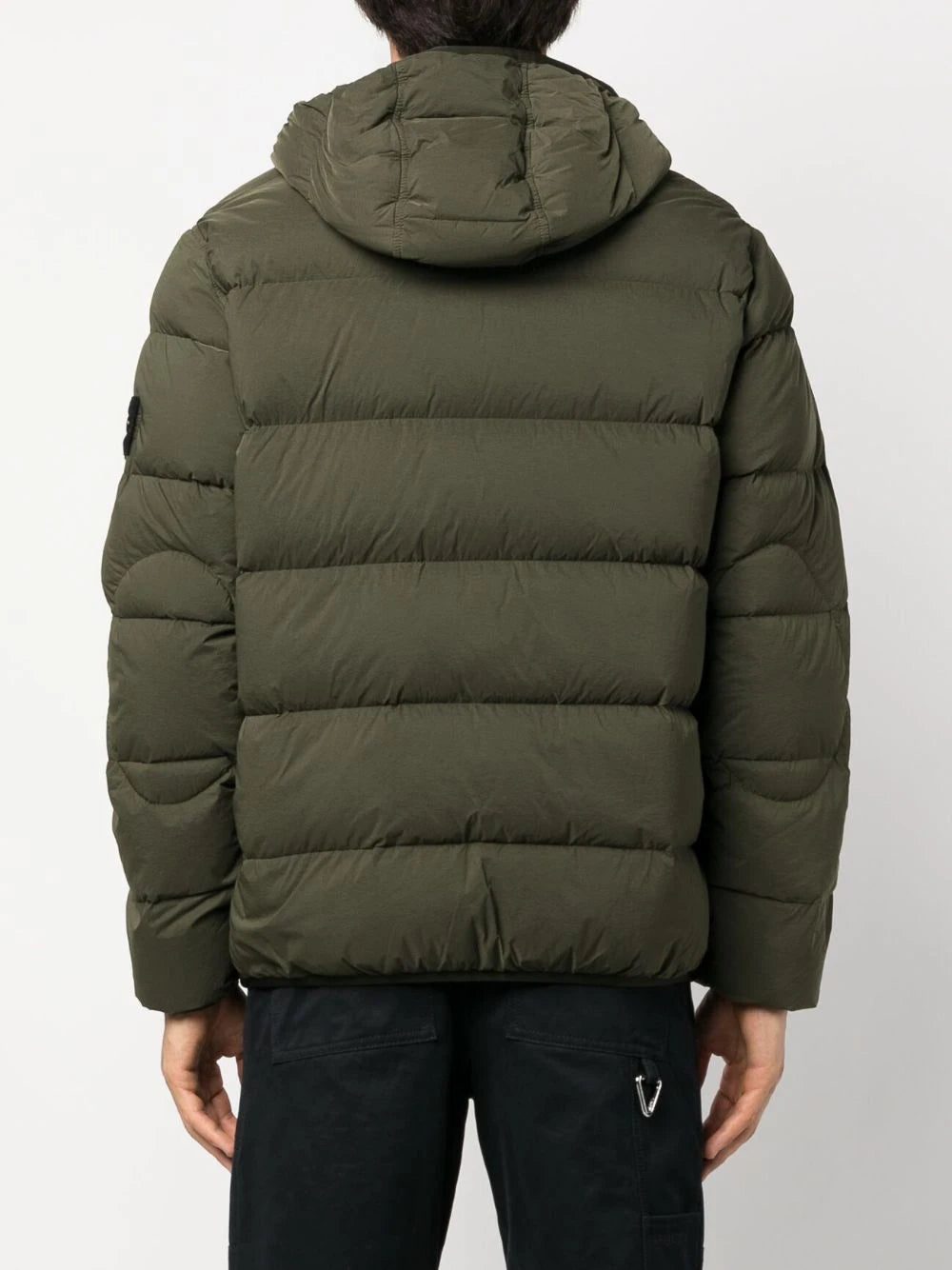 Stone Island Compass-patch padded down jacket - Image 4