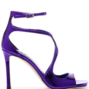 Jimmy Choo  Azia 95 100mm leather sandals