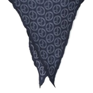 Giorgio Armani  monogram-print silk scarf