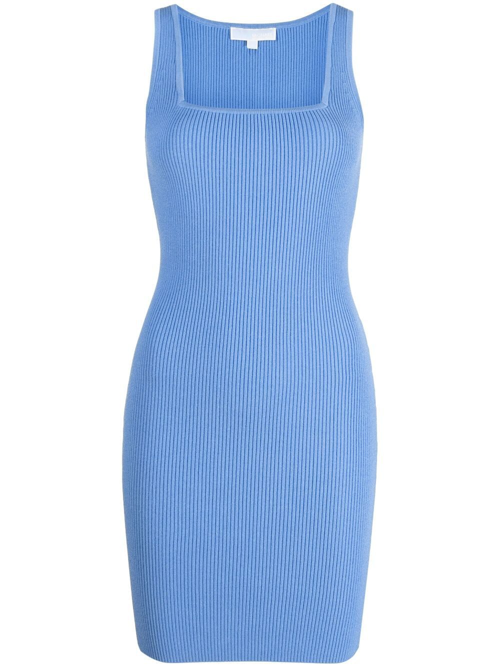 Michael Kors square-neck ribbed minidress - Image 2