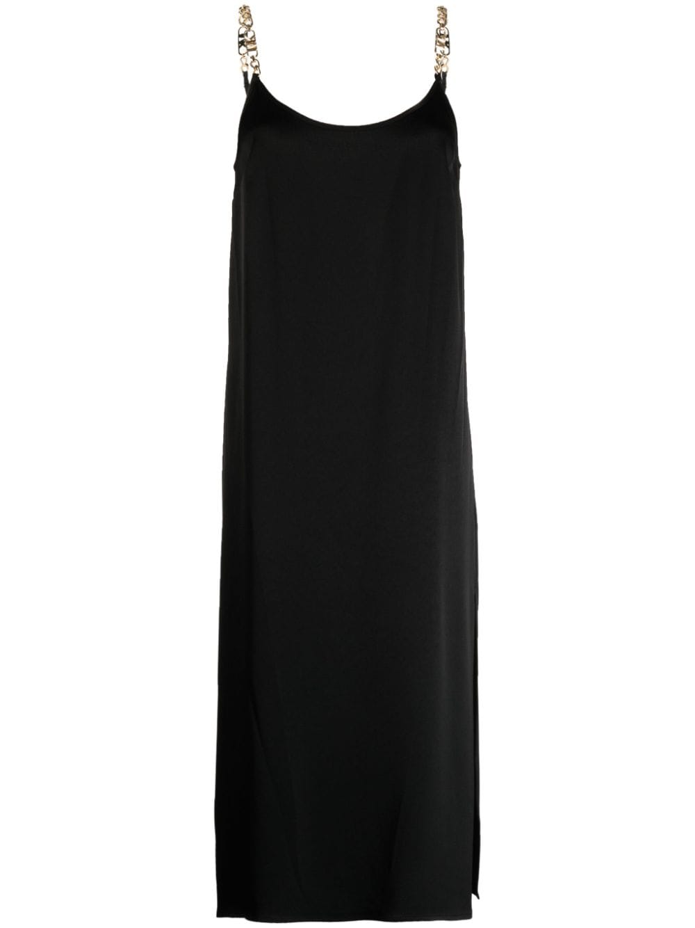 Michael Kors chain-link crepe midi dress