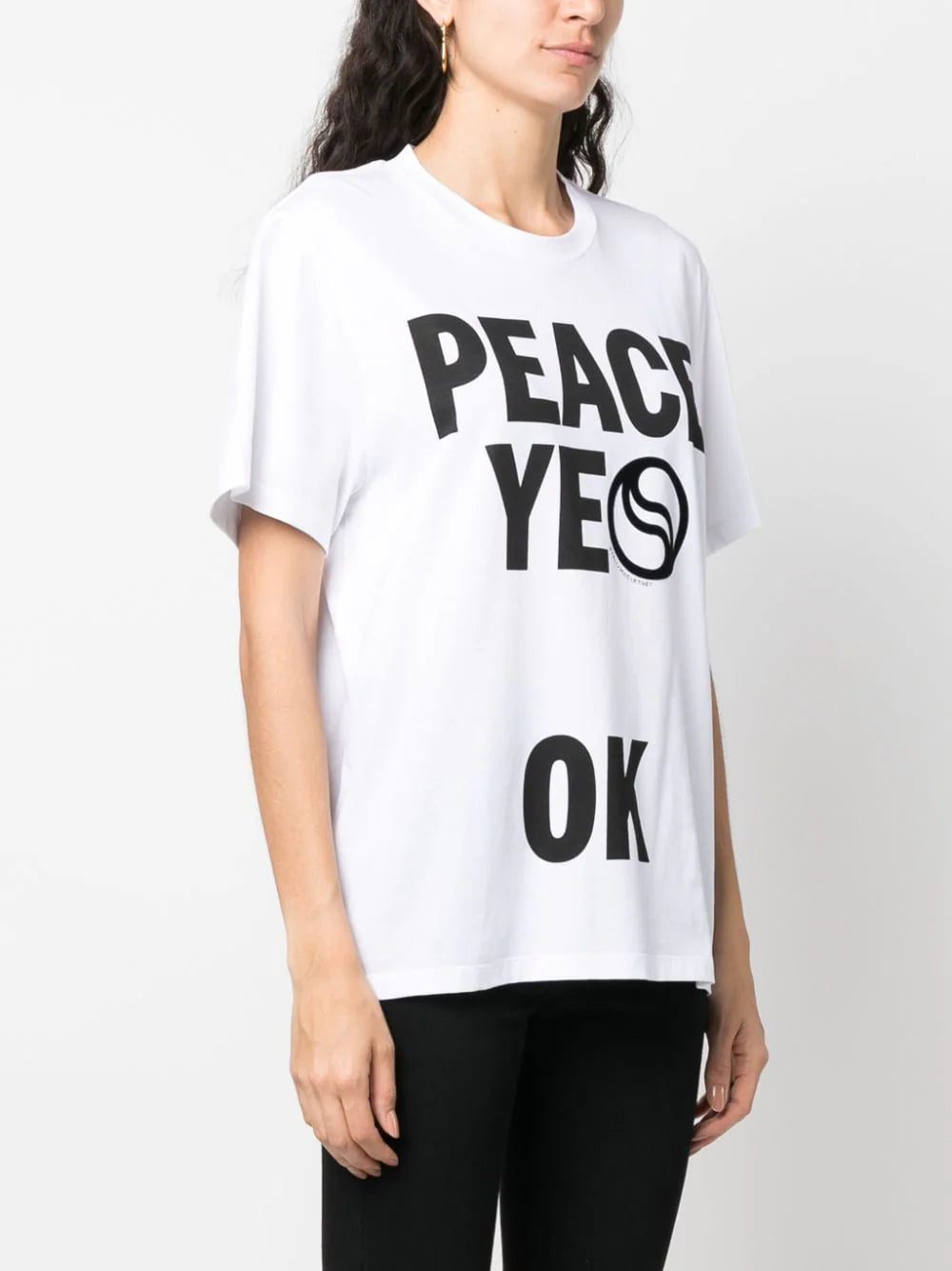 Stella McCartney slogan-print cotton T-shirt - Image 3