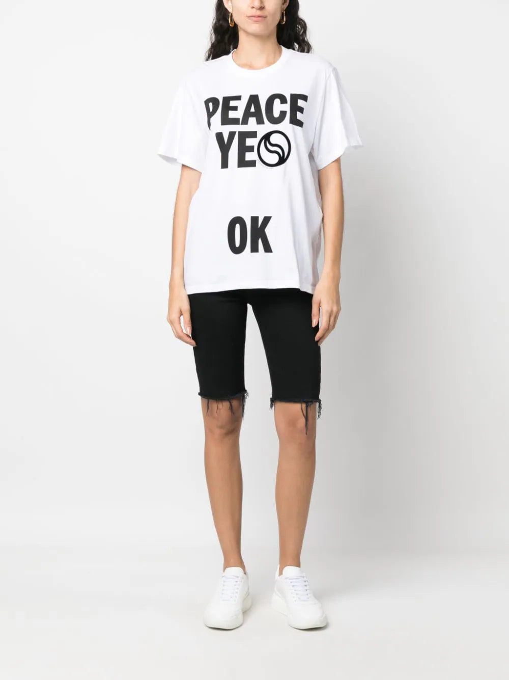 Stella McCartney slogan-print cotton T-shirt - Image 2