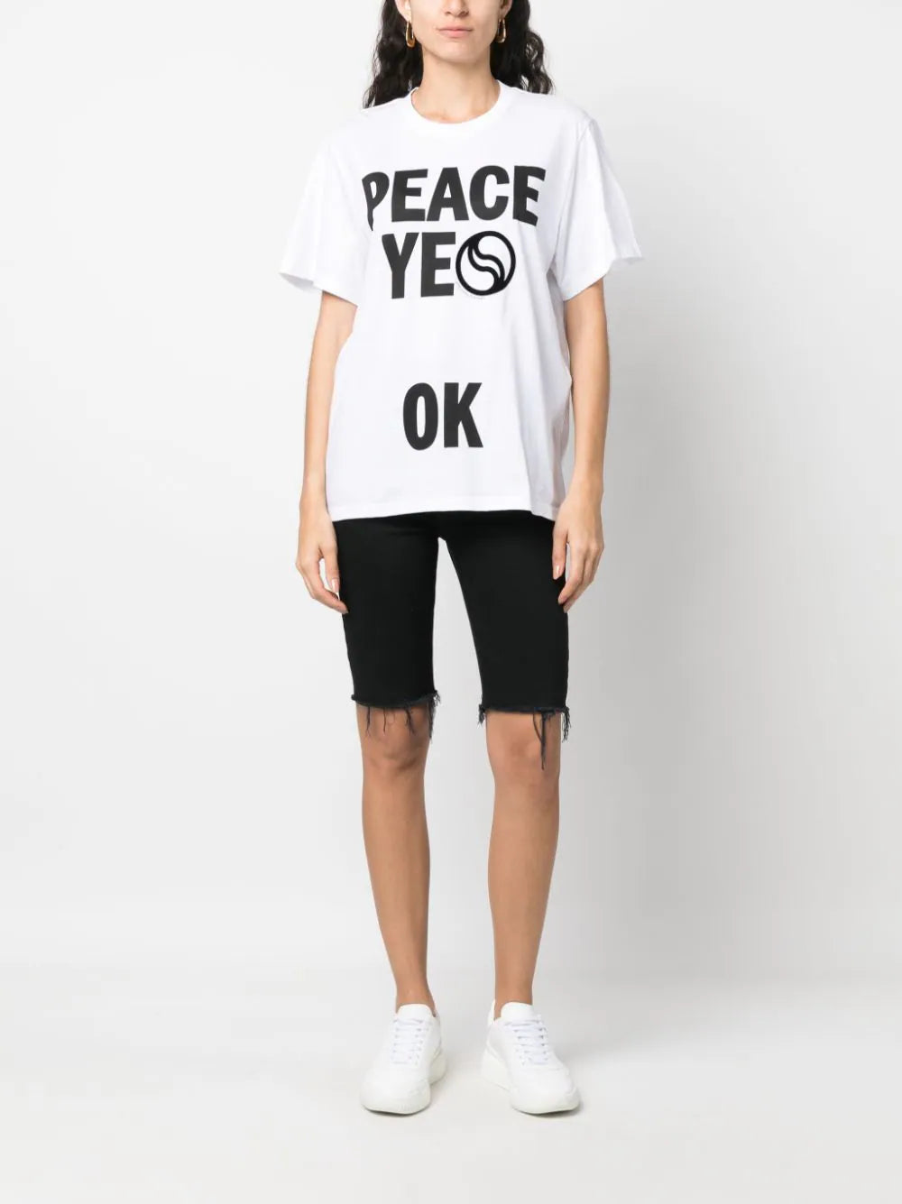 Stella McCartney slogan-print cotton T-shirt - Image 2