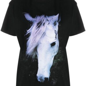 Stella McCartney  The White Horse-print cotton T-shirt