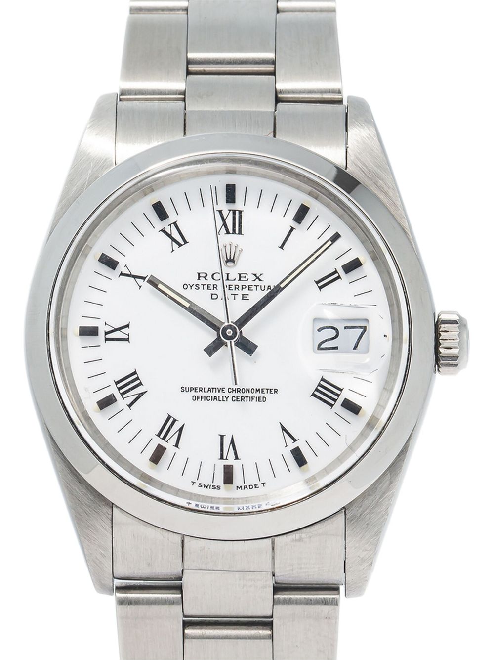 Rolex 1993 pre-owned Oyster Perpetual Date 34mm - Image 2