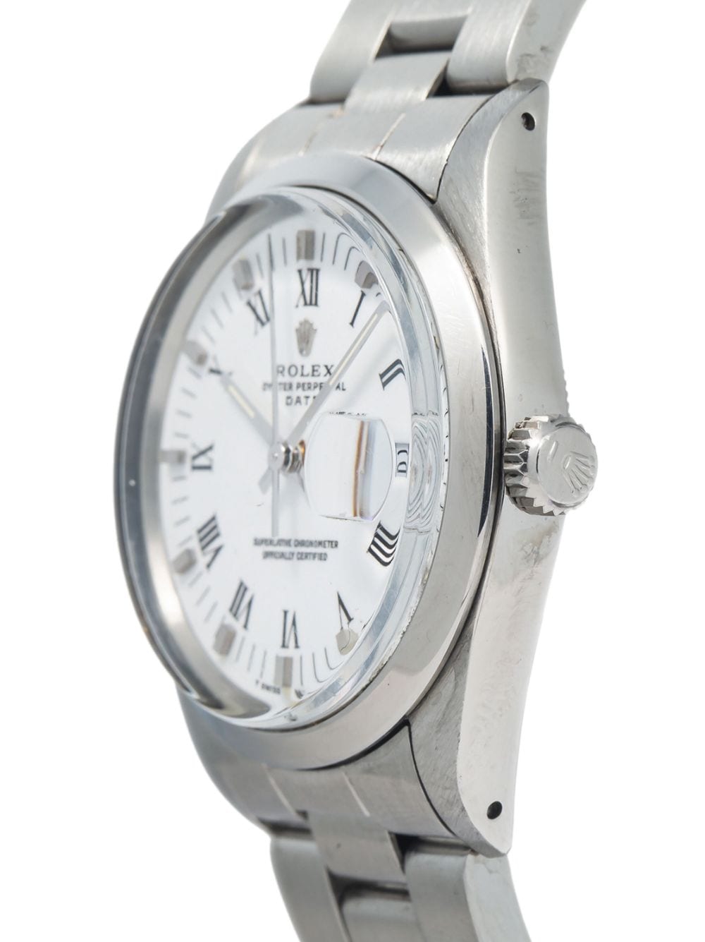 Rolex 1993 pre-owned Oyster Perpetual Date 34mm - Image 3