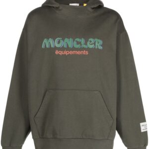 Moncler x Salehe Bembury logo-print hoodie