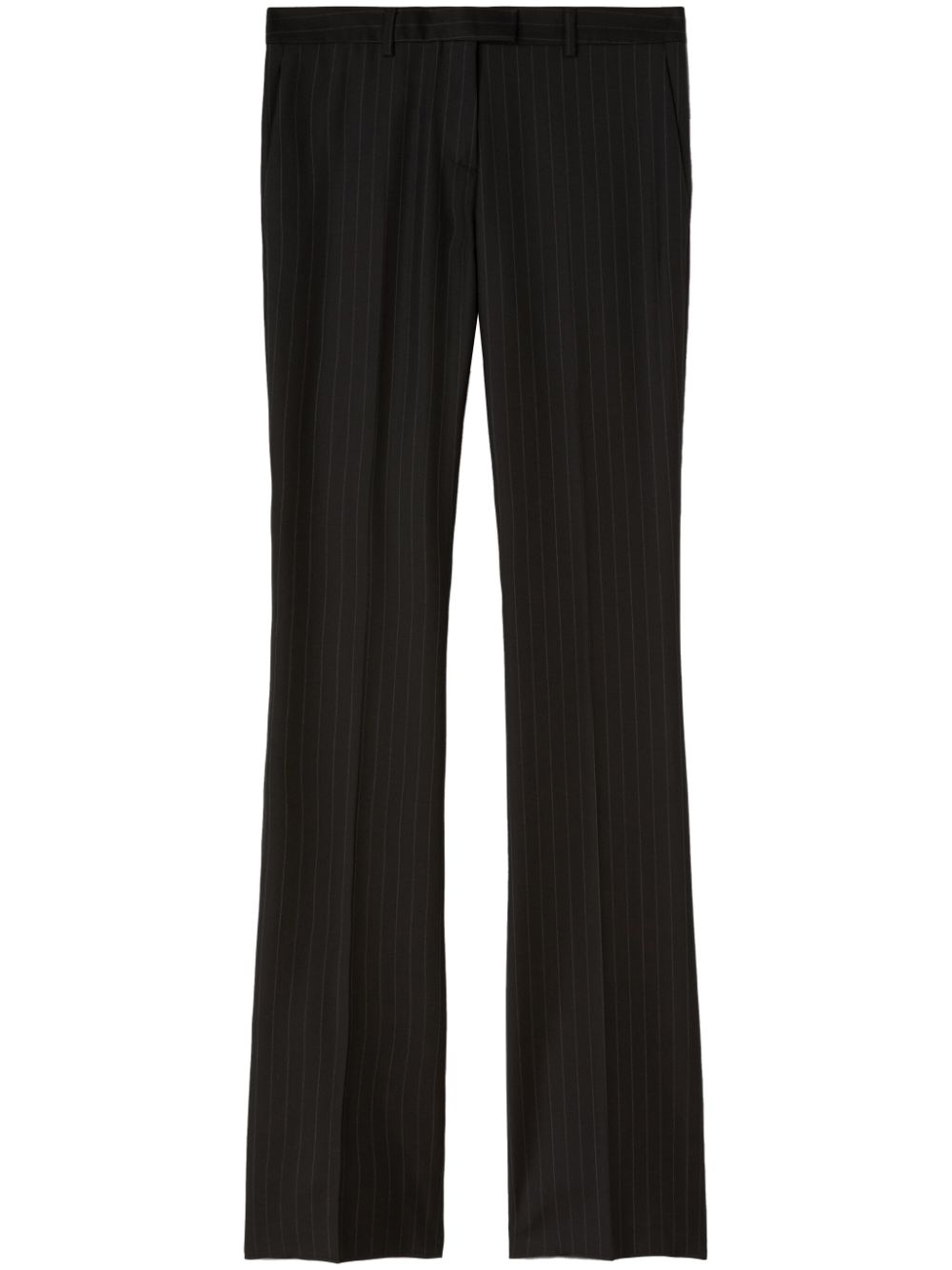 Palm Angels pinstriped slim-leg wool trousers