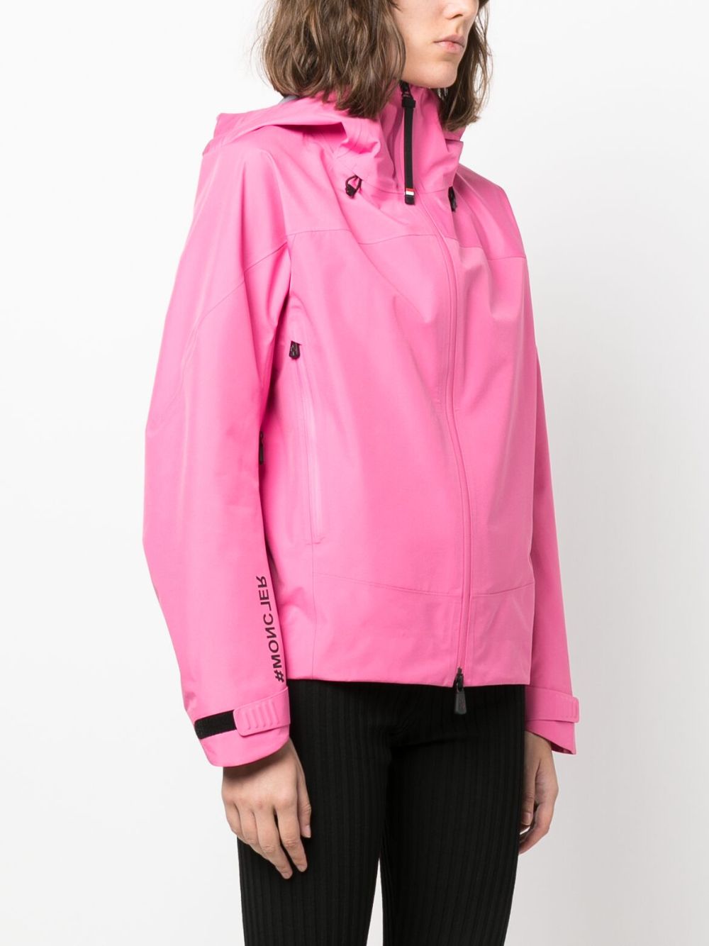 Moncler Grenoble zip-up hooded lightweight jacket - Image 3